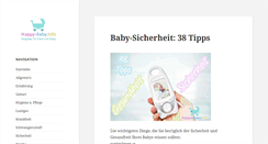 Desktop Screenshot of happy-baby.info